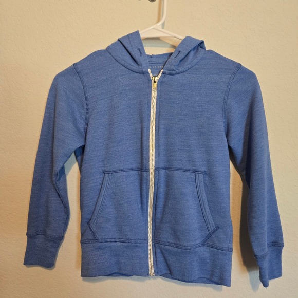 Rockets of Awesome Kids Blue Full Zip Hoodie Sweatshirt Size 6/7 - Picture 1 of 3